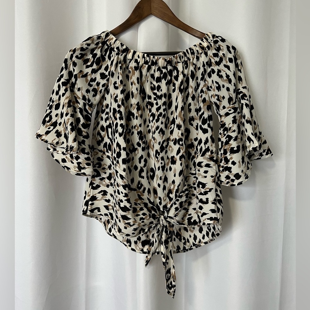 Leopard Print Blouse
